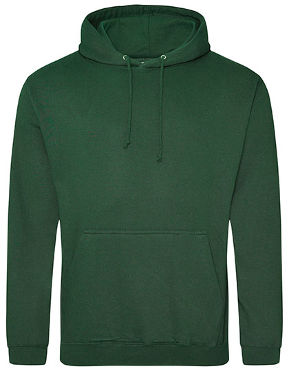 Just Hoods College Hoodie JH001 in Bottle Green