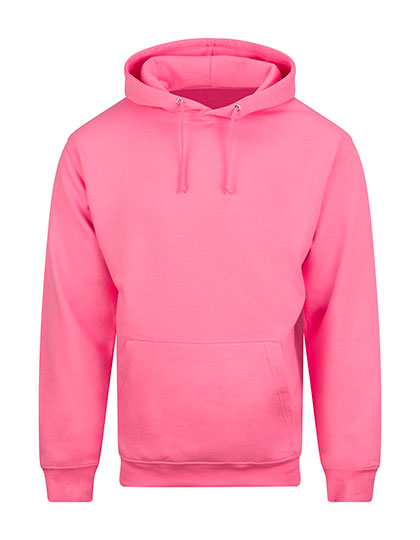 Just Hoods College Hoodie JH001 in Bubblegum Pink