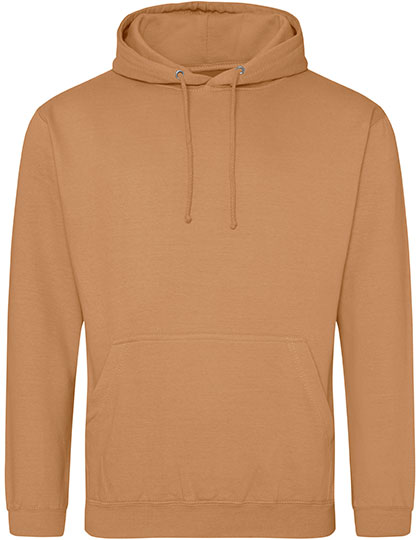 Just Hoods College Hoodie JH001 in Caramel Latte