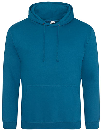 Just Hoods College Hoodie JH001 in Deep Sea Blue