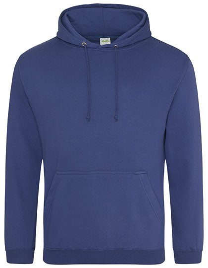 Just Hoods College Hoodie JH001 in Denim Blue