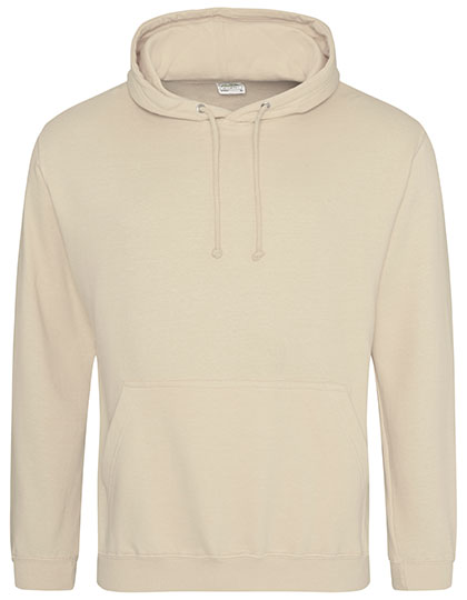 Just Hoods College Hoodie JH001 in Desert Sand