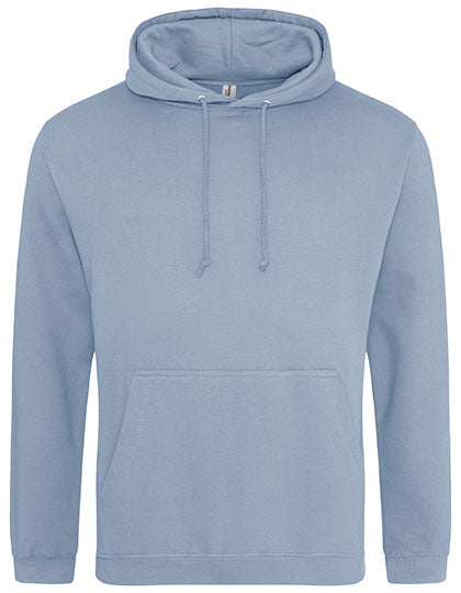 Just Hoods College Hoodie JH001 in Dusty Blue