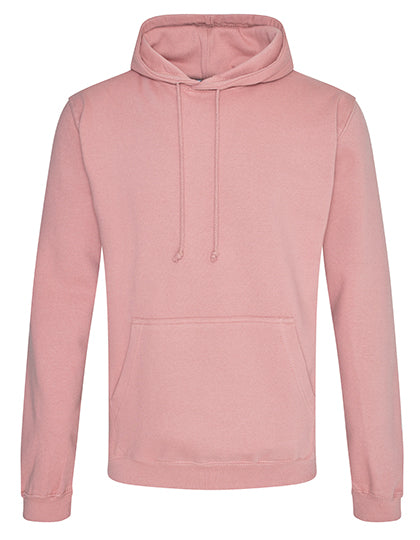 Just Hoods College Hoodie JH001 in Dusty Pink