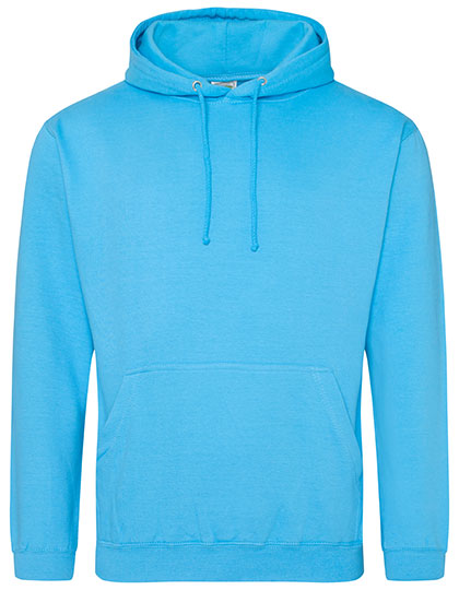 Just Hoods College Hoodie JH001 in Hawaiian Blue