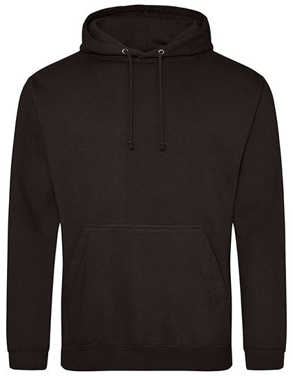 Just Hoods College Hoodie JH001 in Jet Black