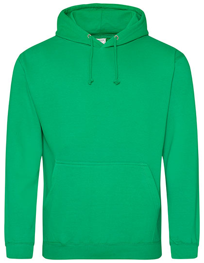 Just Hoods College Hoodie JH001 in Kelly Green