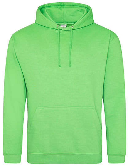 Just Hoods College Hoodie JH001 in Lime Green