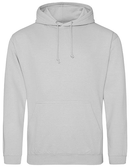 Just Hoods College Hoodie JH001 in Moondust Grey (Solid)