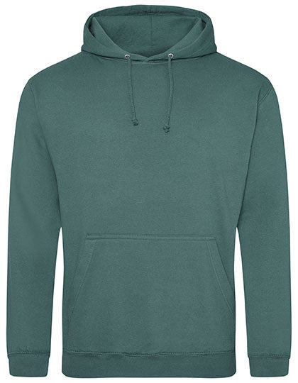 Just Hoods College Hoodie JH001 in Moss Green
