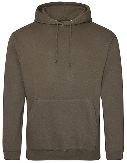 Just Hoods College Hoodie JH001 in Olive Green