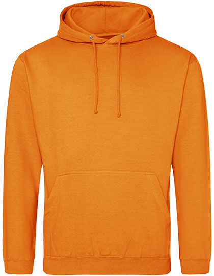 Just Hoods College Hoodie JH001 in Pumpkin Pie