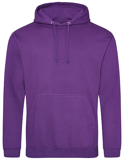 Just Hoods College Hoodie JH001 in Purple