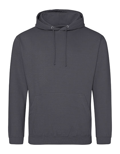 Just Hoods College Hoodie JH001 in Shark Grey