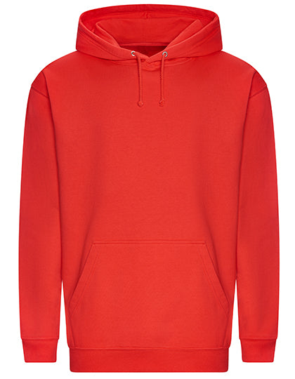 Just Hoods College Hoodie JH001 in Soft Red