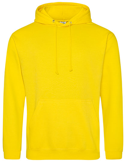 Just Hoods College Hoodie JH001 in Sun Yellow