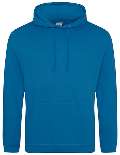 Just Hoods College Hoodie JH001 in Tropical Blue