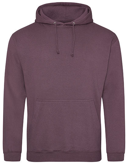 Just Hoods College Hoodie JH001 in Wild Mulberry