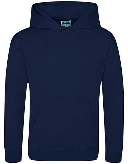 Kids´ Sports Polyester Hoodie Just Hoods von Just Hoods – Produkt- und Farbansicht für Textildruck und Stickerei