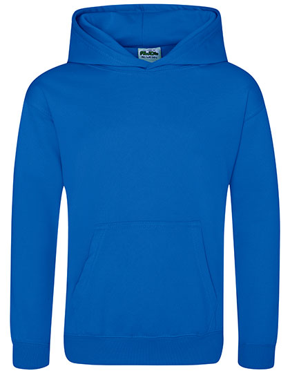 Kids´ Sports Polyester Hoodie Just Hoods von Just Hoods – Produkt- und Farbansicht für Textildruck und Stickerei