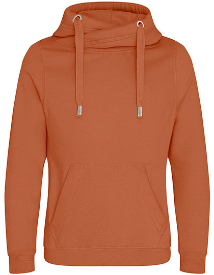Cross Neck Hoodie Girl´s von Just Hoods – Produkt- und Farbansicht für Textildruck und Stickerei