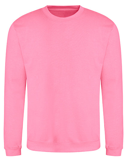 Just Hoods AWDis Sweat JH030 in Candyfloss Pink