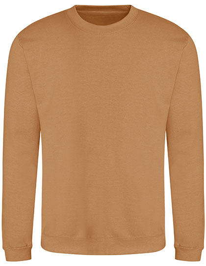 Just Hoods AWDis Sweat JH030 in Caramel Latte