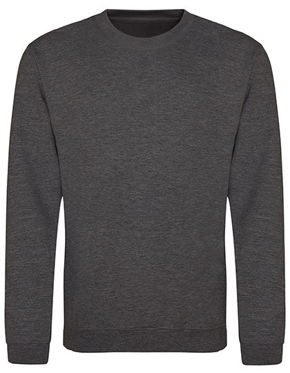 Just Hoods AWDis Sweat JH030 in Charcoal (Heather)