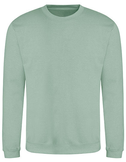 Just Hoods AWDis Sweat JH030 in Dusty Green