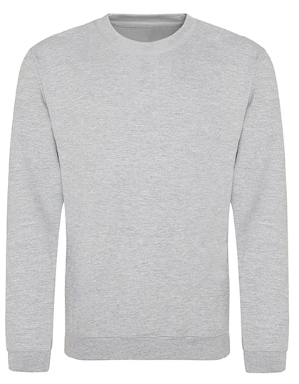 Just Hoods AWDis Sweat JH030 in Heather Grey