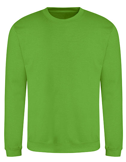 Just Hoods AWDis Sweat JH030 in Lime Green