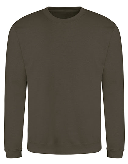 Just Hoods AWDis Sweat JH030 in Olive Green