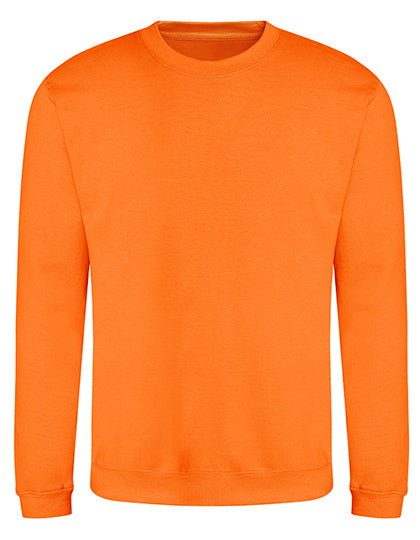 Just Hoods AWDis Sweat JH030 in Orange Crush