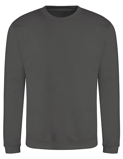 Just Hoods AWDis Sweat JH030 in Steel Grey (Solid)