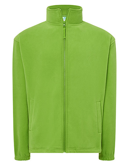 JHK Men´s Fleece Jacket JHK800 in Lime