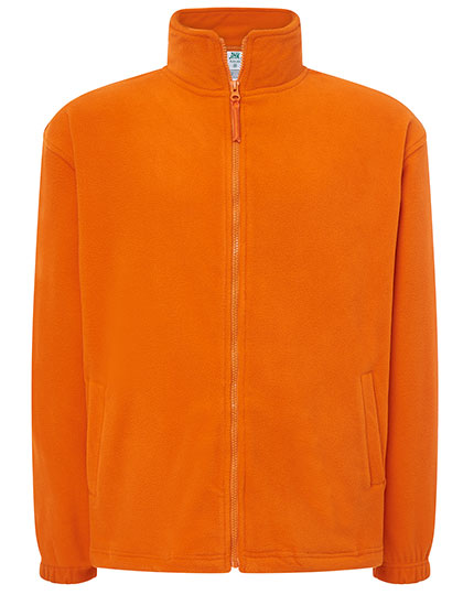 JHK Men´s Fleece Jacket JHK800 in Orange