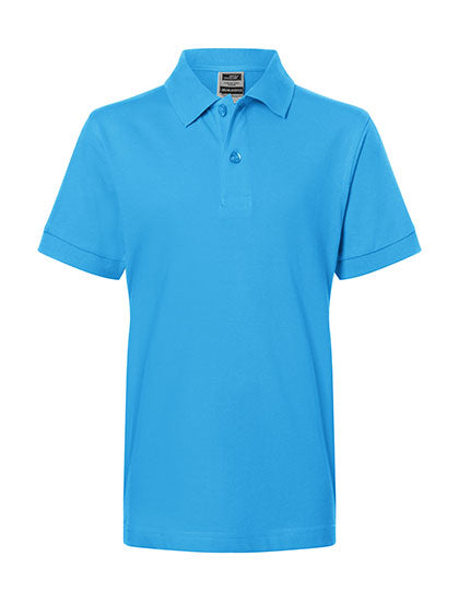 Junior Classic Polo von Daiber – Produkt- und Farbansicht für Textildruck und Stickerei