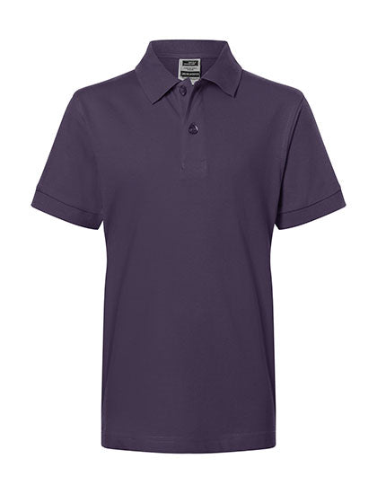 Junior Classic Polo von Daiber – Produkt- und Farbansicht für Textildruck und Stickerei