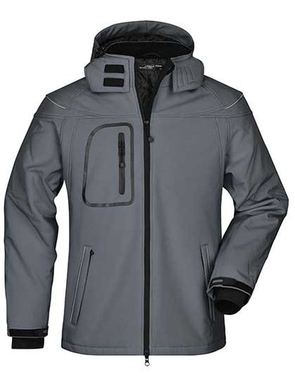 Modische Winter-Softshelljacke für Herren