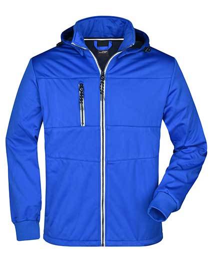 Daiber Men´s Maritime Jacket in Nautic Blue/Navy/White – mit Firmenlogo individualisierbar