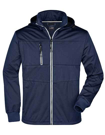 Daiber Men´s Maritime Jacket in Navy/Navy/White – mit Firmenlogo individualisierbar