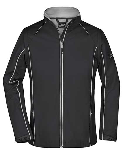 2-in-1 Softshelljacke für Damen von Daiber – Produkt- und Farbansicht für Textildruck und Stickerei