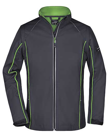 2-in-1 Softshelljacke für Damen von Daiber – Produkt- und Farbansicht für Textildruck und Stickerei