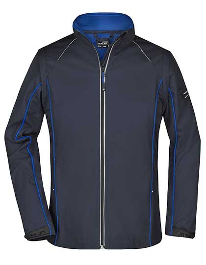 2-in-1 Softshelljacke für Damen von Daiber – Produkt- und Farbansicht für Textildruck und Stickerei