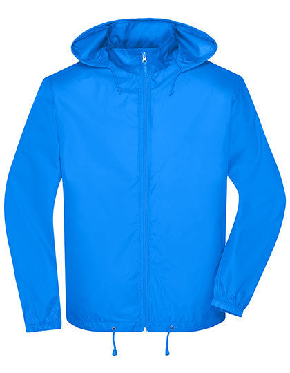 Daiber Men´s Promo Jacket in Bright Blue – mit Firmenlogo individualisierbar