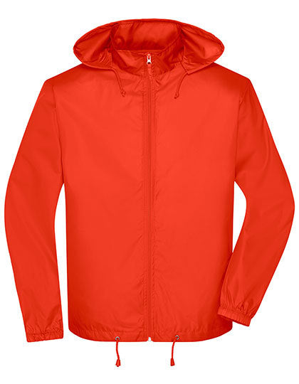 Daiber Men´s Promo Jacket in Bright Orange – mit Firmenlogo individualisierbar
