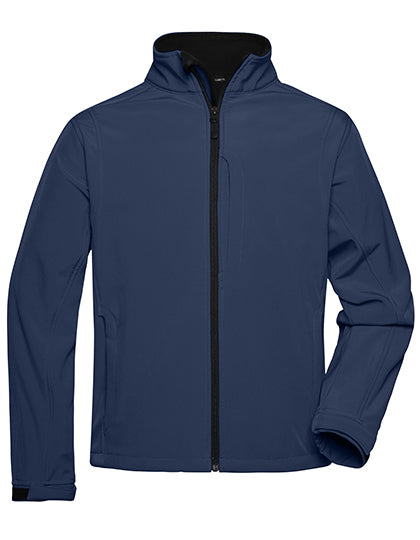 Daiber Men´s Softshell Jacket in Navy – mit Firmenlogo individualisierbar