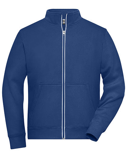 Daiber Men´s Doubleface Work Jacket -SOLID- JN1810 in Dark Royal