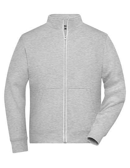 Daiber Men´s Doubleface Work Jacket -SOLID- JN1810 in Grey Heather