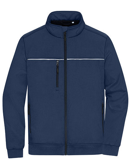 Daiber Hybrid Workwear Jacket in Navy/Navy – mit Firmenlogo individualisierbar